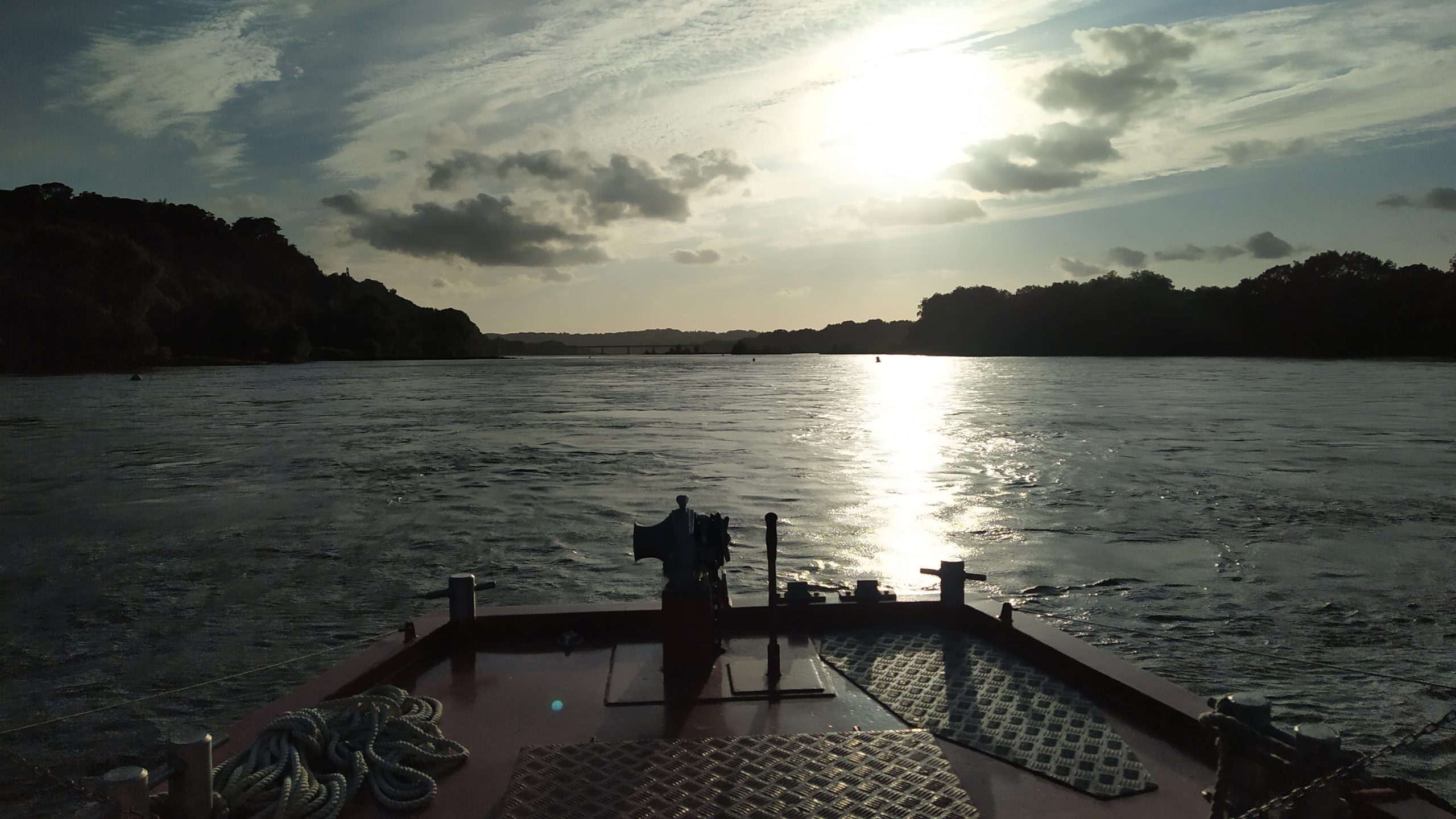 coucher soleil- croisière drouet