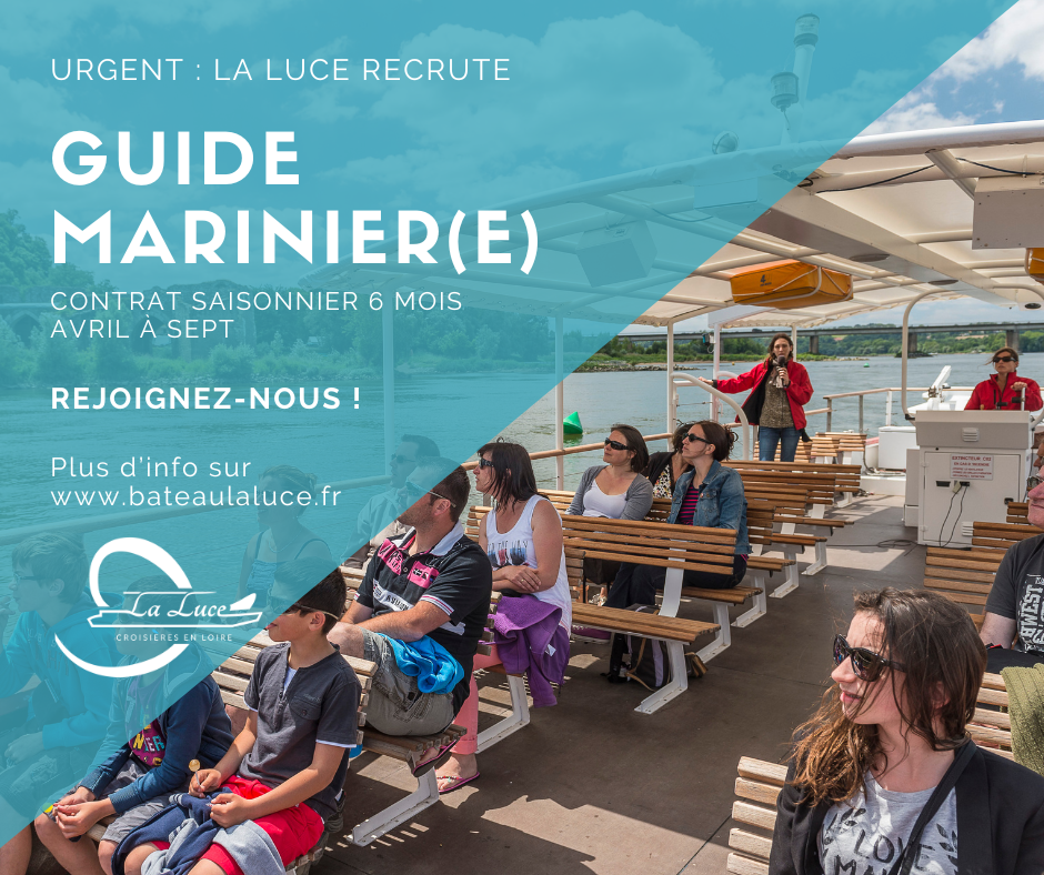 Recrutement guide saisonnier à bord de La Luce